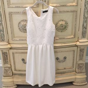 Ivanka Trump white ivy dress